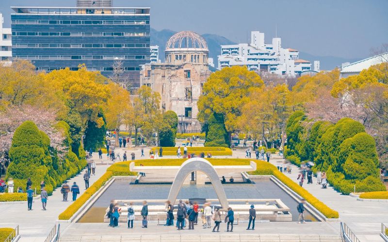 công viên hòa bình hiroshima công viên hòa bình hiroshima